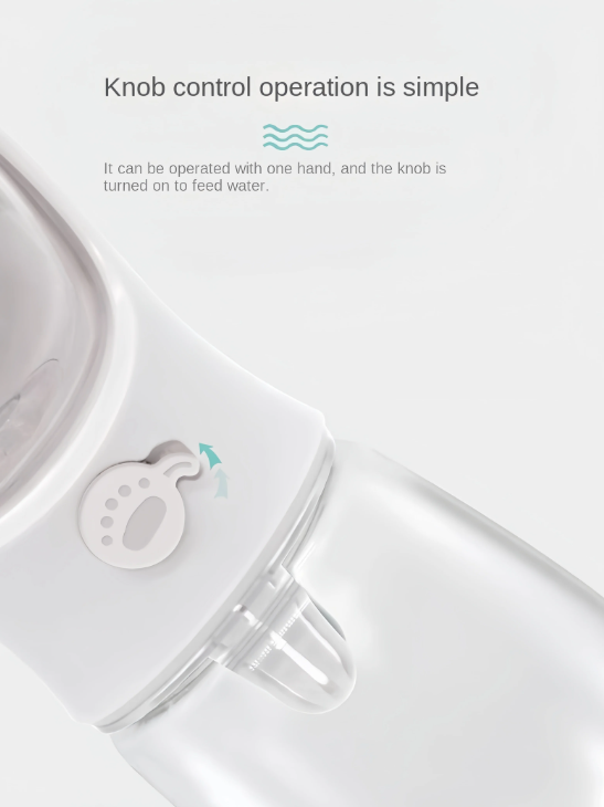 All-in-One Pet Water & Food Bottle