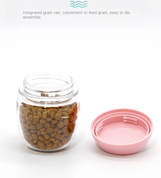 All-in-One Pet Water & Food Bottle
